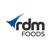 RDM FOODS logo