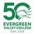 Evergreen Valley College logo