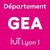 Département GEA - IUT Lyon 1 logo