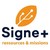 Signe + / ressources et missions logo