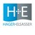 H+E Group I HAGER + ELSÄSSER® logo