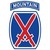 10th Mountain Division, United States Army logo