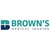 Logo de Brown's Medical Imaging