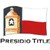 Presidio Title logo