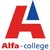 Alfa-college logo