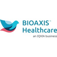 BIOAXIS Healthcare, an IQVIA business logo
