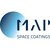 MAP SPACE COATINGS logo