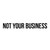 Not Your Business logo