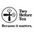 Two Before Ten logo