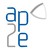 AP2E logo