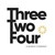 ThreeTwoFour logo