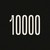 10,000 Black Interns logo