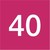 Belgium's 40 under 40 logo