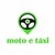 Moto e táxi logo