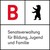 Senatsverwaltung für Bildung, Jugend und Familie logo