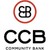 CCB Community Bank logo
