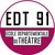 EDT91 - École départementale de théâtre logo