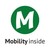 Mobility inside logo