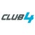 CLUB4 Fitness logo