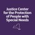 New York State Justice Center for the Protection of People with Special Needs logo