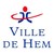 Ville de Hem logo