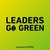 LEADERS GO GREEN logo