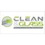 Clean and glass logo