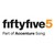 Fiftyfive5, part of Accenture Song logo