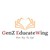 Genz Educatewing. logo