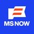 MS NOW logo